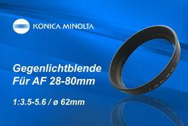 Minolta Gegenlichtblende für 28-80 1:3.5 - 5.6 Objektiv
