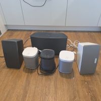 Sonos Multiroom Set (6-teilig): 3x Play:1, 2x Play:3, 1x Pla