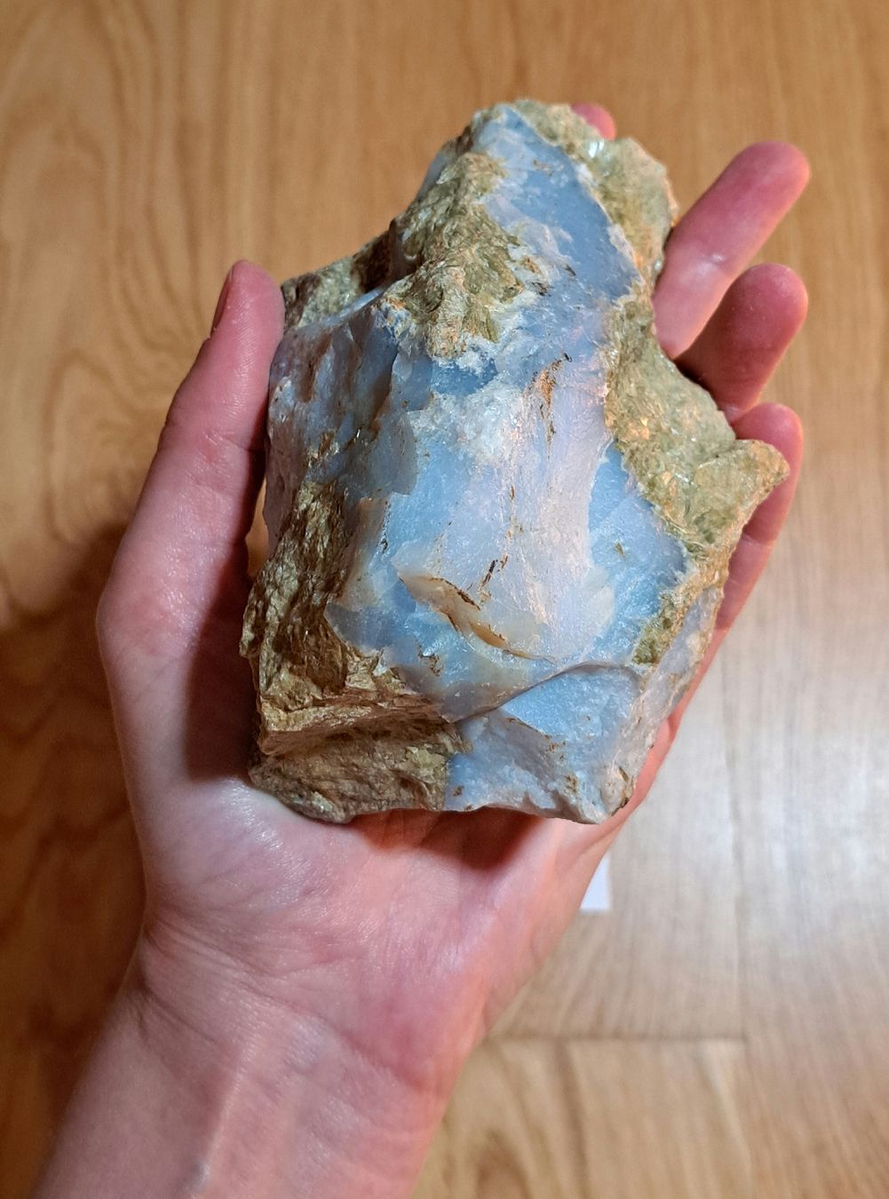 Minerali & Pietre curative: Blaue Chalcedone aus Österreich – Nuovo (secondo la descrizione) da Richterswil venduto da Viorella 6