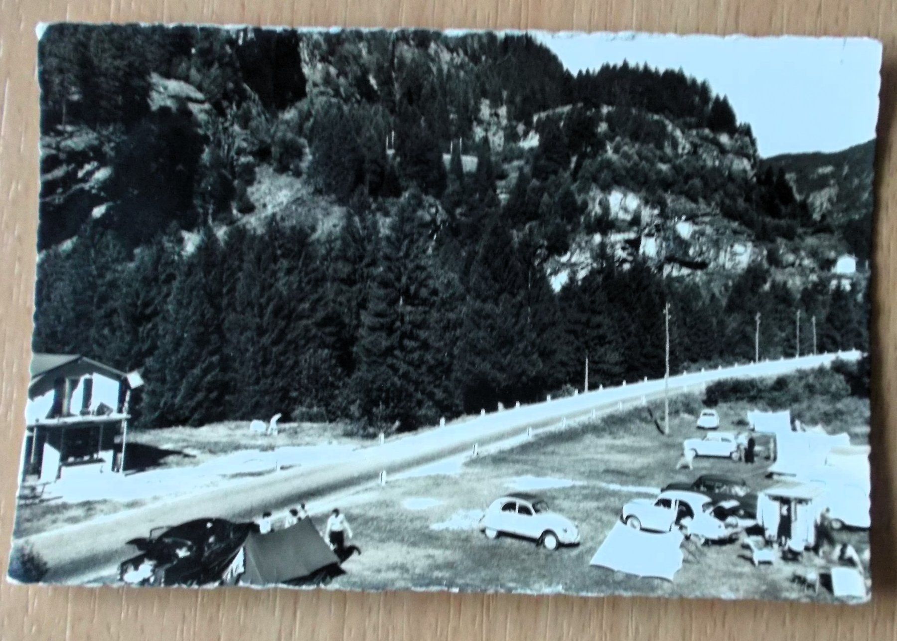 Cartoline postali: Caming Chiosco Piottino mit Oldtimern – Usato da Uffikon venduto da Semo2