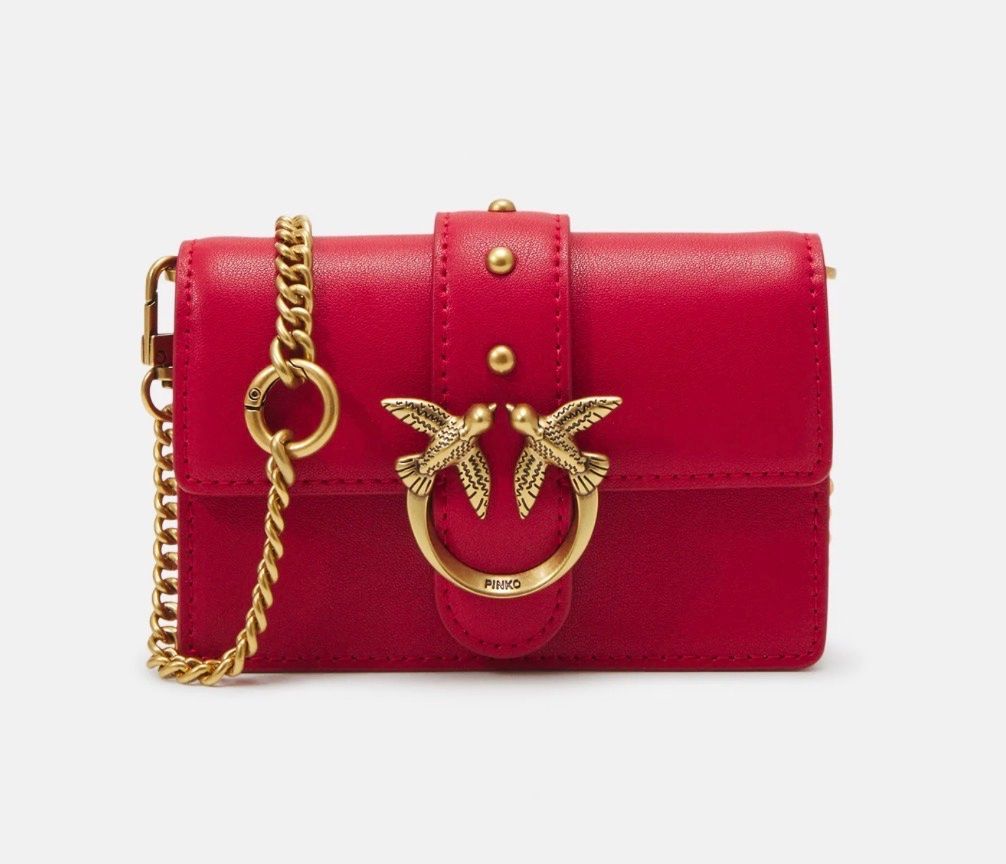 Pinko Borse da donna: Pinko LOVE ONE MICRO - Umhängetasche - red – Nuovo e nell'imballaggio originale da Oberaach venduto da Dandy2021