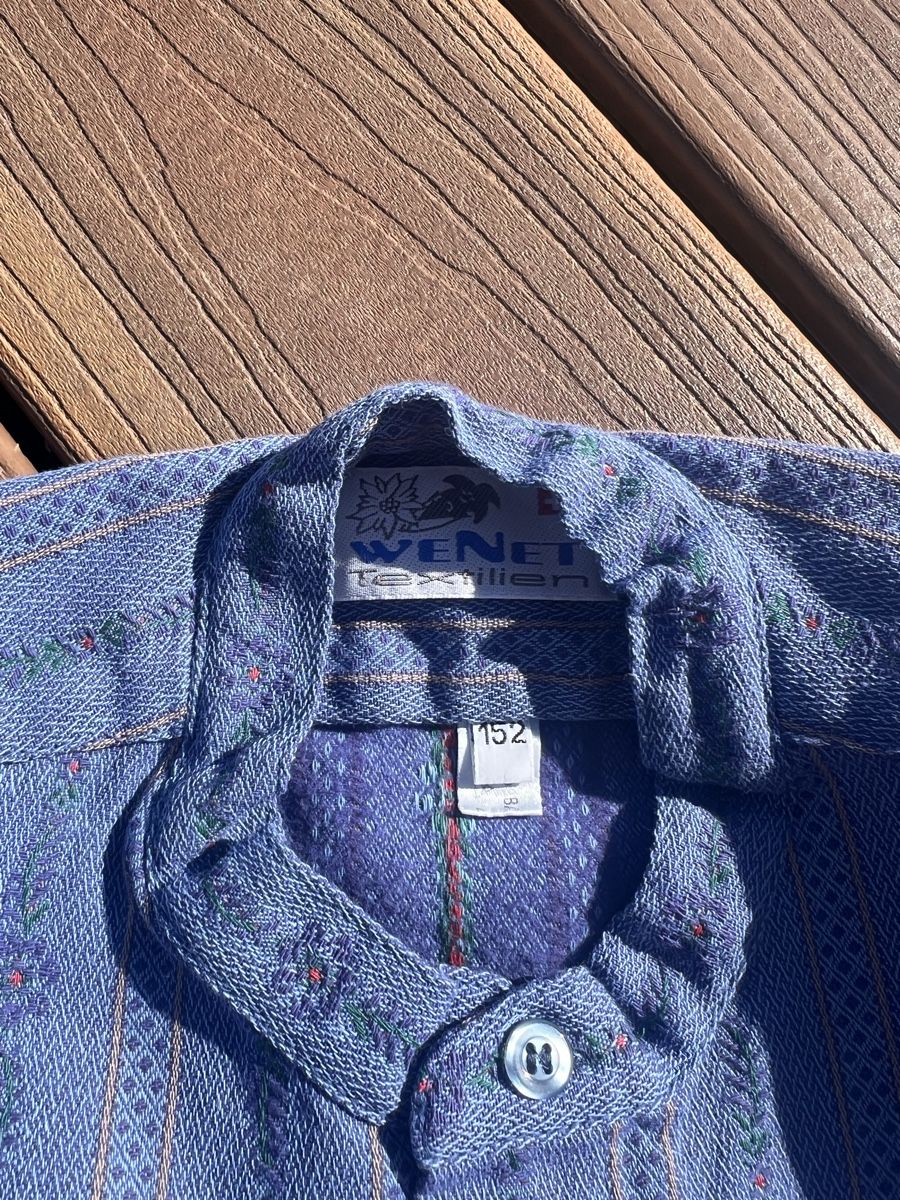 Camicie, T-shirt & Polo: Edelweiss-Hemd Gr. 152 , neuwertig  – Nuovo (secondo la descrizione) da Oeschgen venduto da Elmermo 3