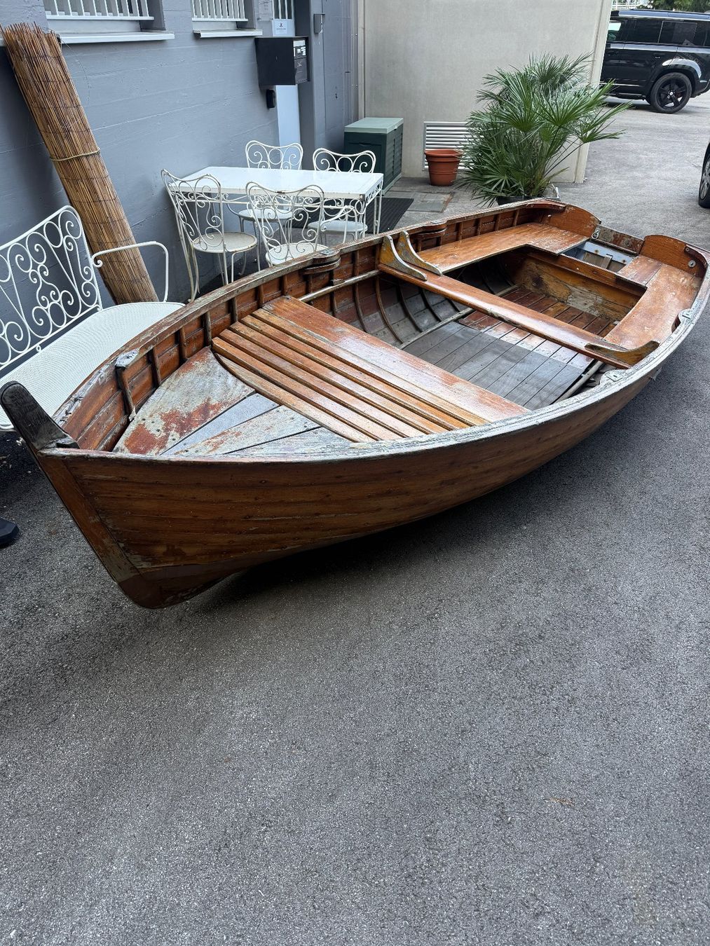 Bateaux: Barca in legno – D'occasion à Quartino par 5franc 1
