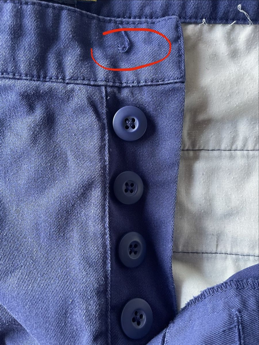Pantaloni: Pantalon Empyre bleu – Usato da Apples venduto da leo_z9kf 5
