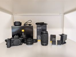 Kit Nikon Z 50 + 16-50mm f/3.5-6.3 + 50-250mm f/4.5-6.3