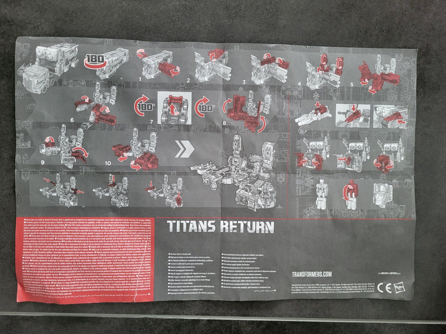 Giocattoli: 2x TRANSFORMERS TITANS RETURN original – Usato da Richterswil venduto da Rem2011 9