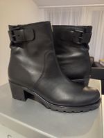 Gabor Comfort Lavaredo Black Ankle Boots, Size 38.5 NEW