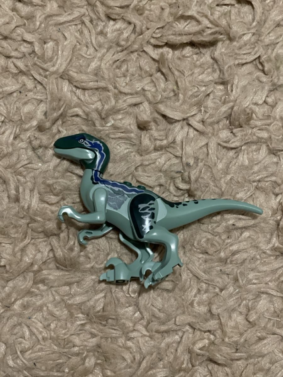 Lego Kit di costruzioni: Klemmbaustein Dinosaurier hellblau dunkelblau – Usato da Unterkulm venduto da AnoliOccasion 1