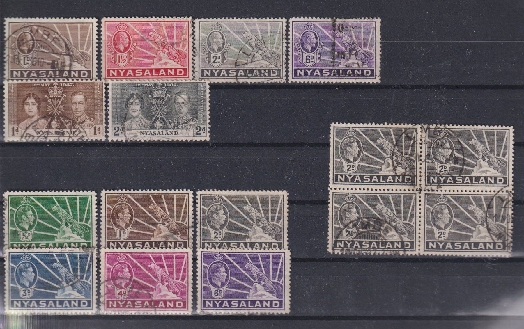 Tous les timbres: Altlot Nyasaland – D'occasion à Koblenz par Boerse6