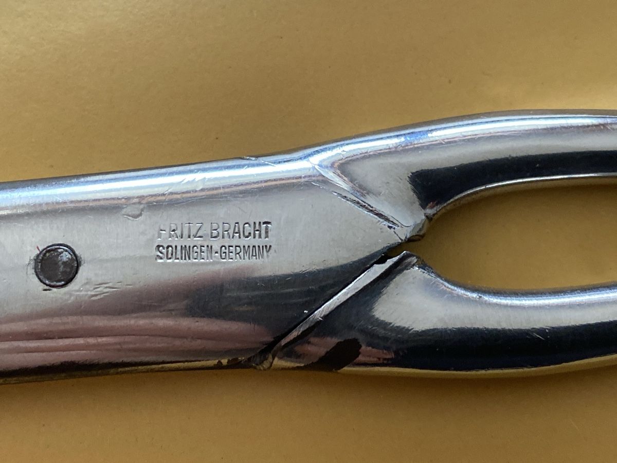 Alle Werkzeuge: Alte Profi Schere Fritz Bracht – Gebraucht aus Mülligen von Flockenstiel 1