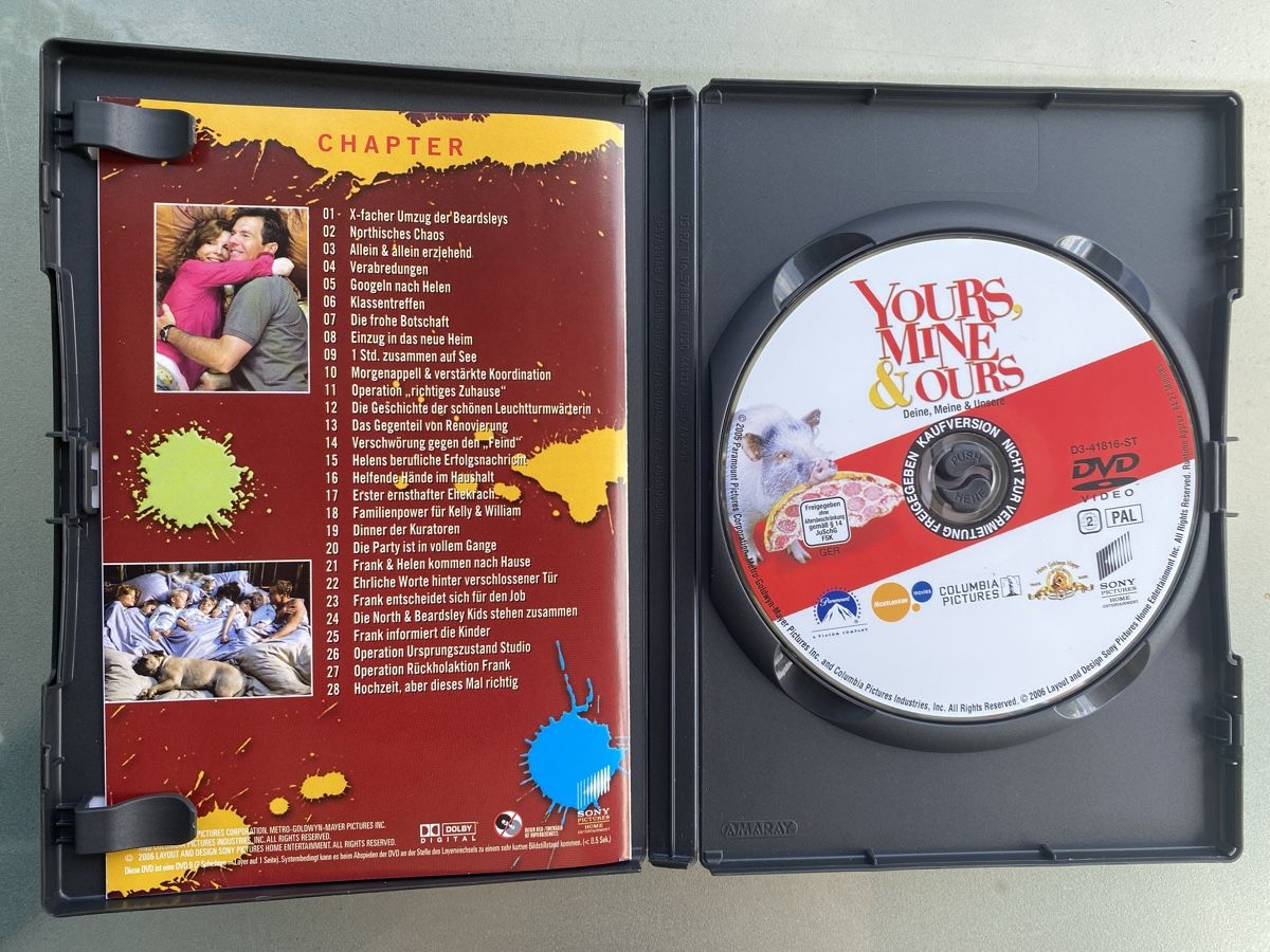 Tutti i DVDs: DVD Deine, Meine & Unsere – Nuovo (secondo la descrizione) da Niederbüren venduto da funkel06 1