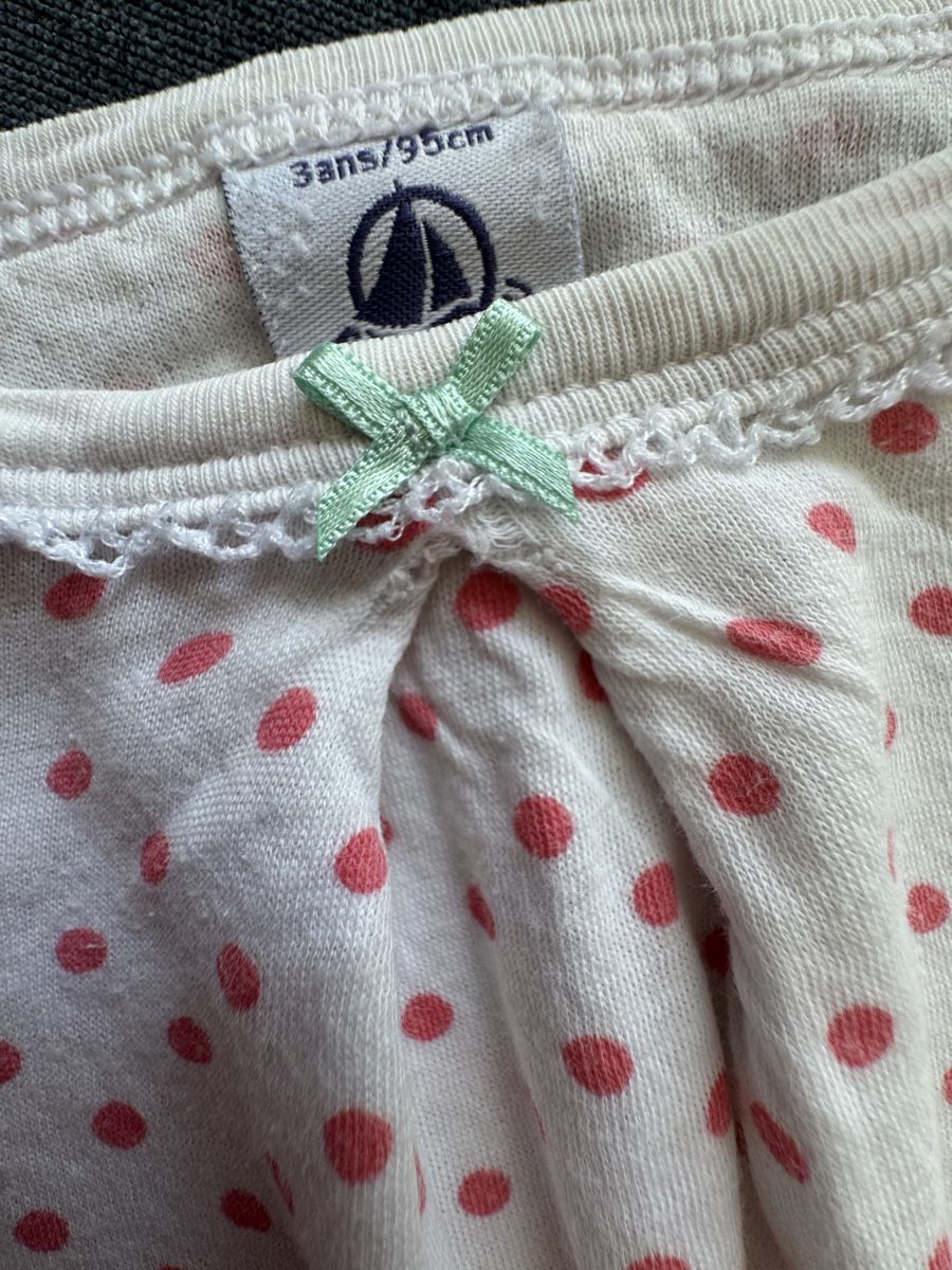 Petit Bateau Pigiama & Simili: Petit Bateau Pyjama Mint & Koralle   – Usato da Zumikon venduto da pobeda.london 4