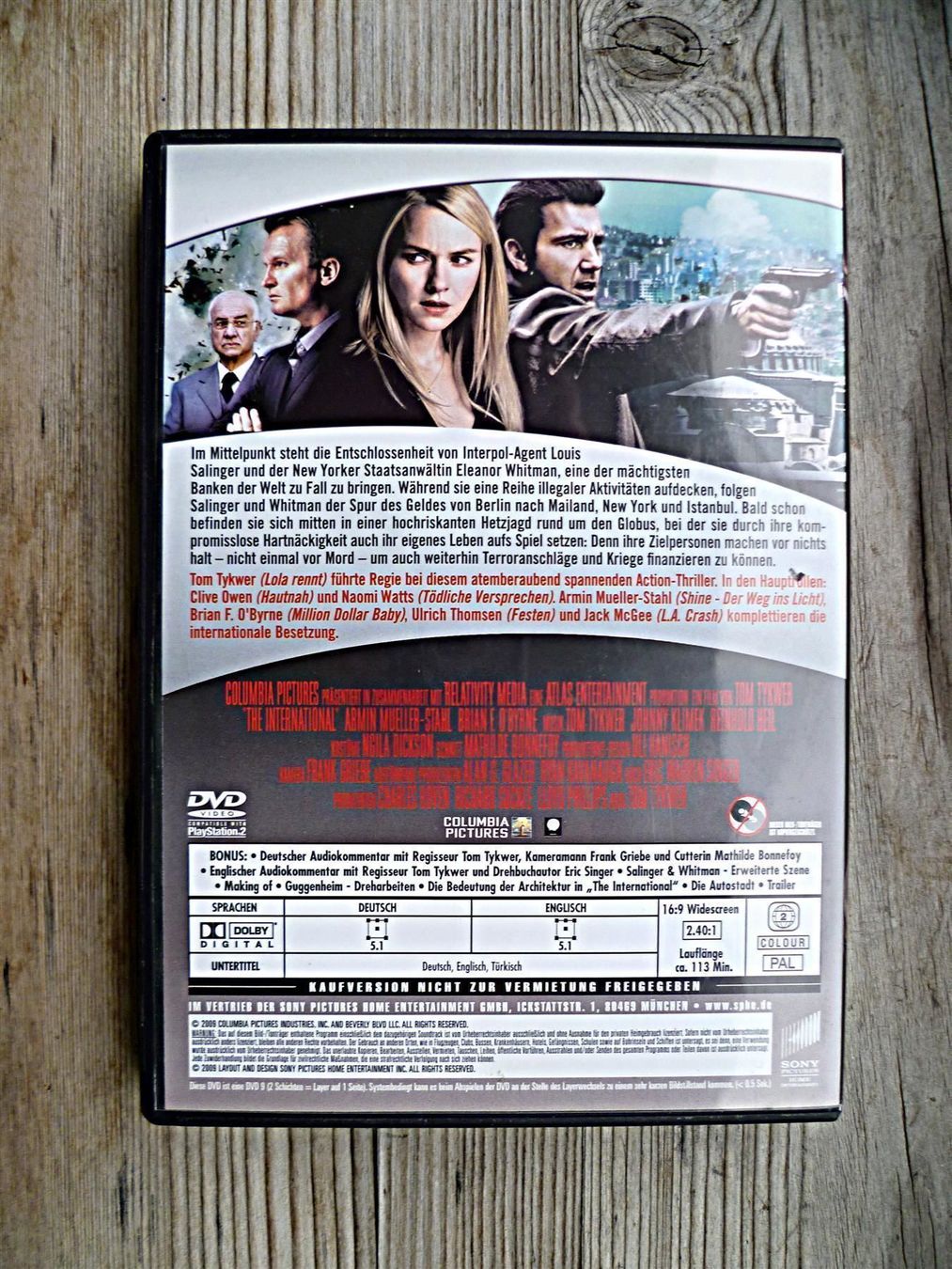 Tutti i DVDs: The International DVD – Usato da Aarau venduto da Rdodger 1