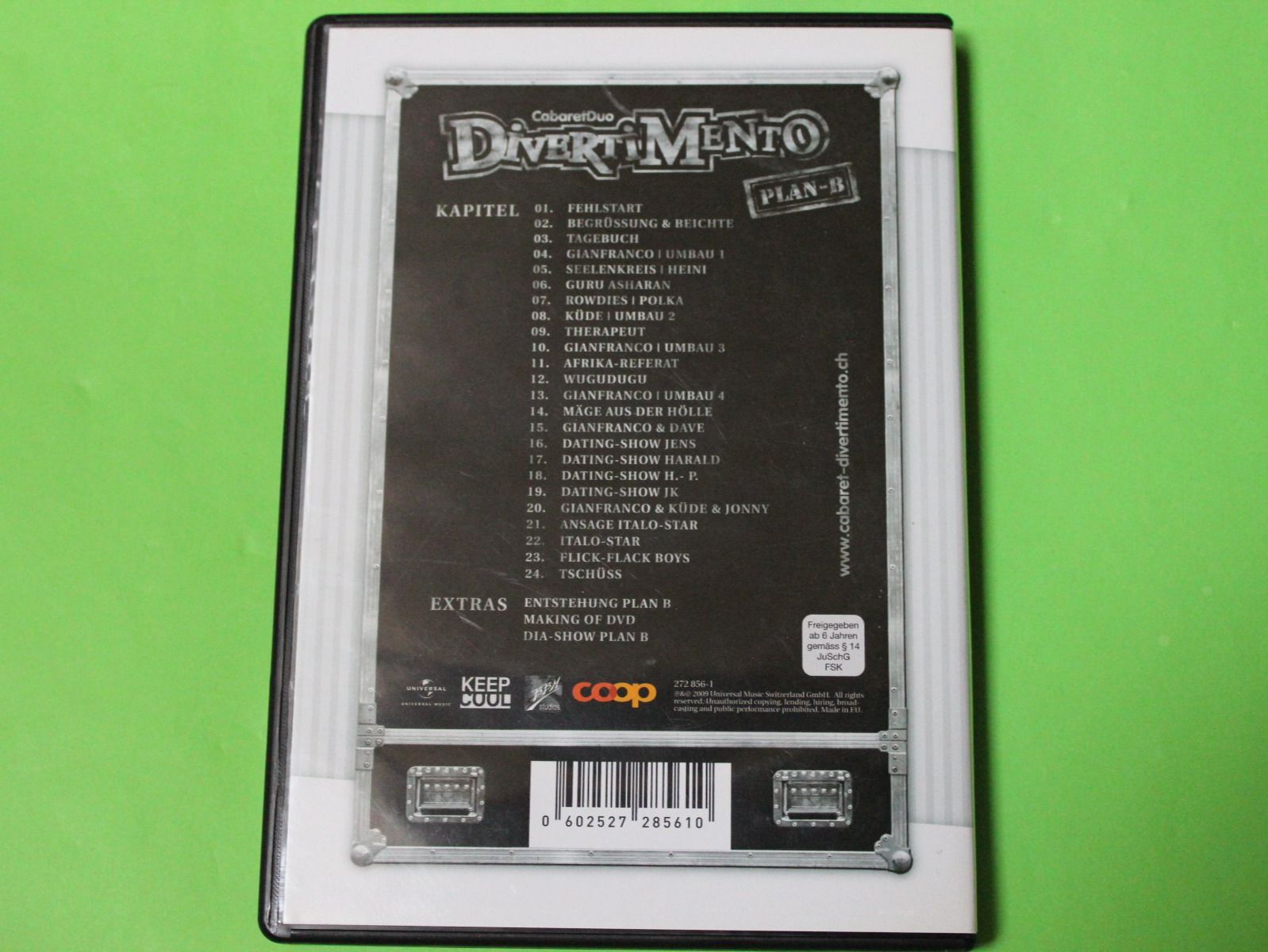 Tous les DVDs: Divertimento - Plan-B DVD + CD 2009 Guter Zustand – D'occasion à Tübach par JamesStone 2