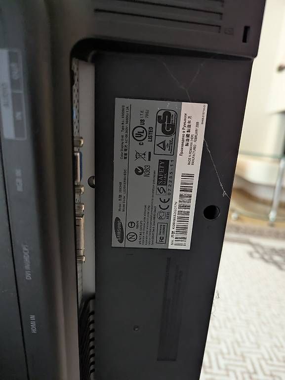 Samsung Monitor: Samsung 26 Zoll Bildschirm HDMI – Usato da Lindau venduto da phi_tj6c 1