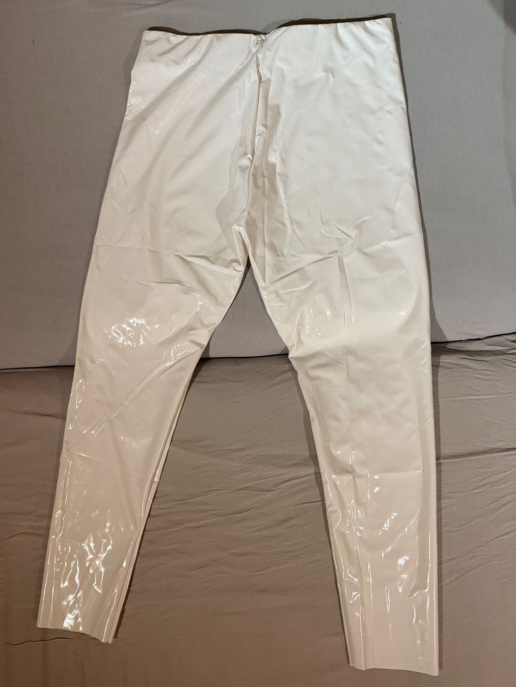 Leggings: Vinyl Lack Leggings Weiss – Nuovo e nell'imballaggio originale da Uetendorf venduto da Stoun 9