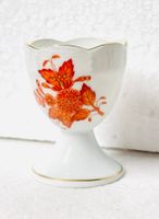 Herend Eierbecher 262/AOG Apponyi Orange, Vitrinenzustand