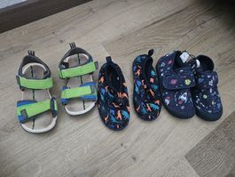 Badeschuhe, Sandalen, Hausschuhe, Grösse 27
