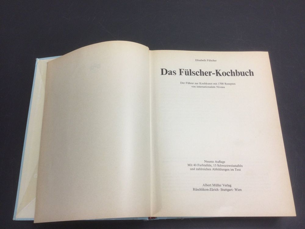 Das Fülscher -Kochbuch für Kalb Schweine Fisch Zubereitung | Kaufen auf ...