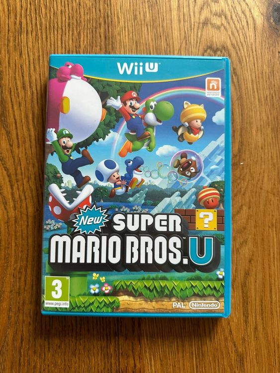 Jeu Wii U New Super Mario Bros U | Version PAL VF, Bon état, Livraison Rapide Avec Suivi