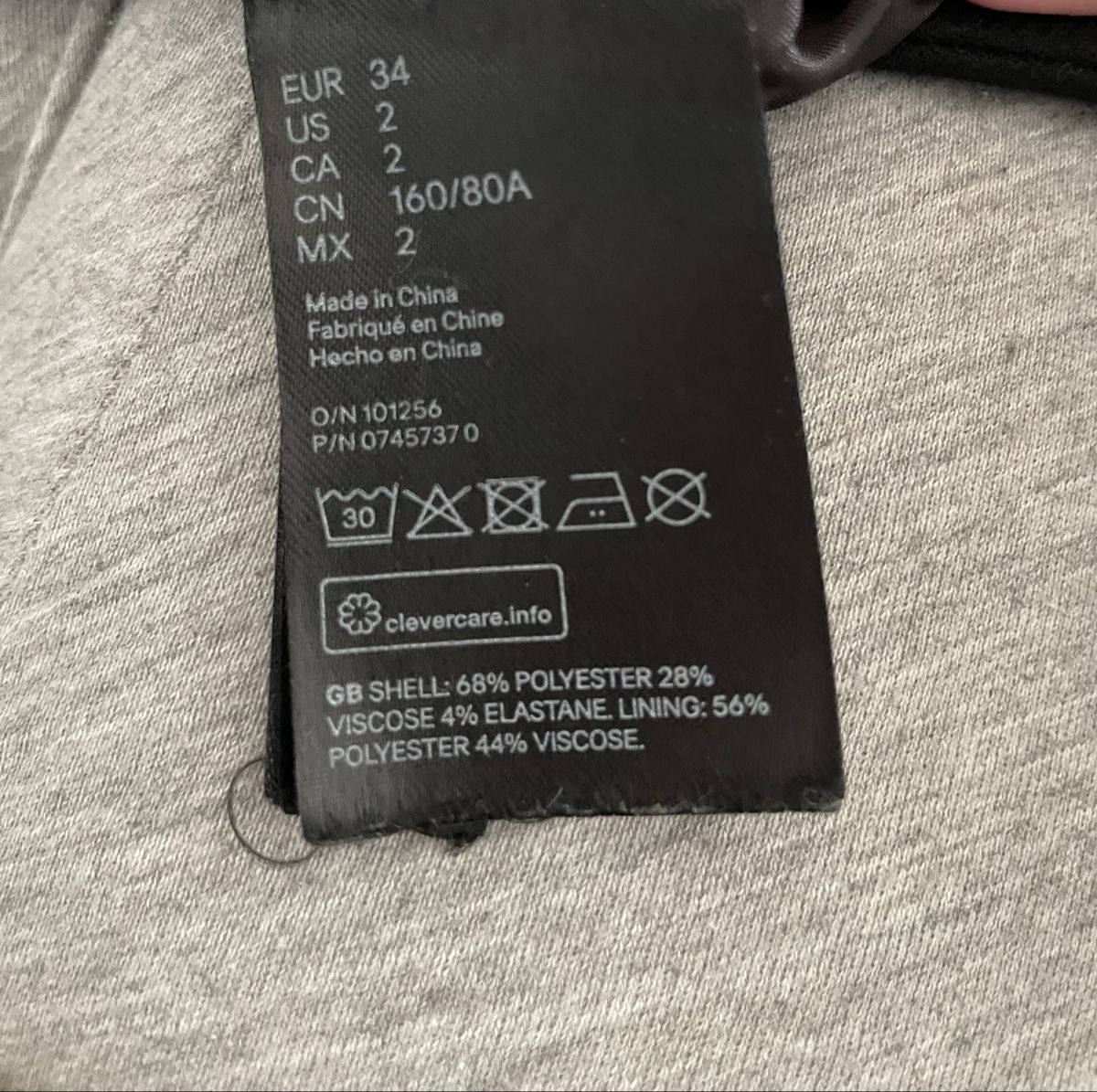 H&M Cappotti: Manteau noir taille 34 – Usato da Boncourt venduto da auroreboreale17 4
