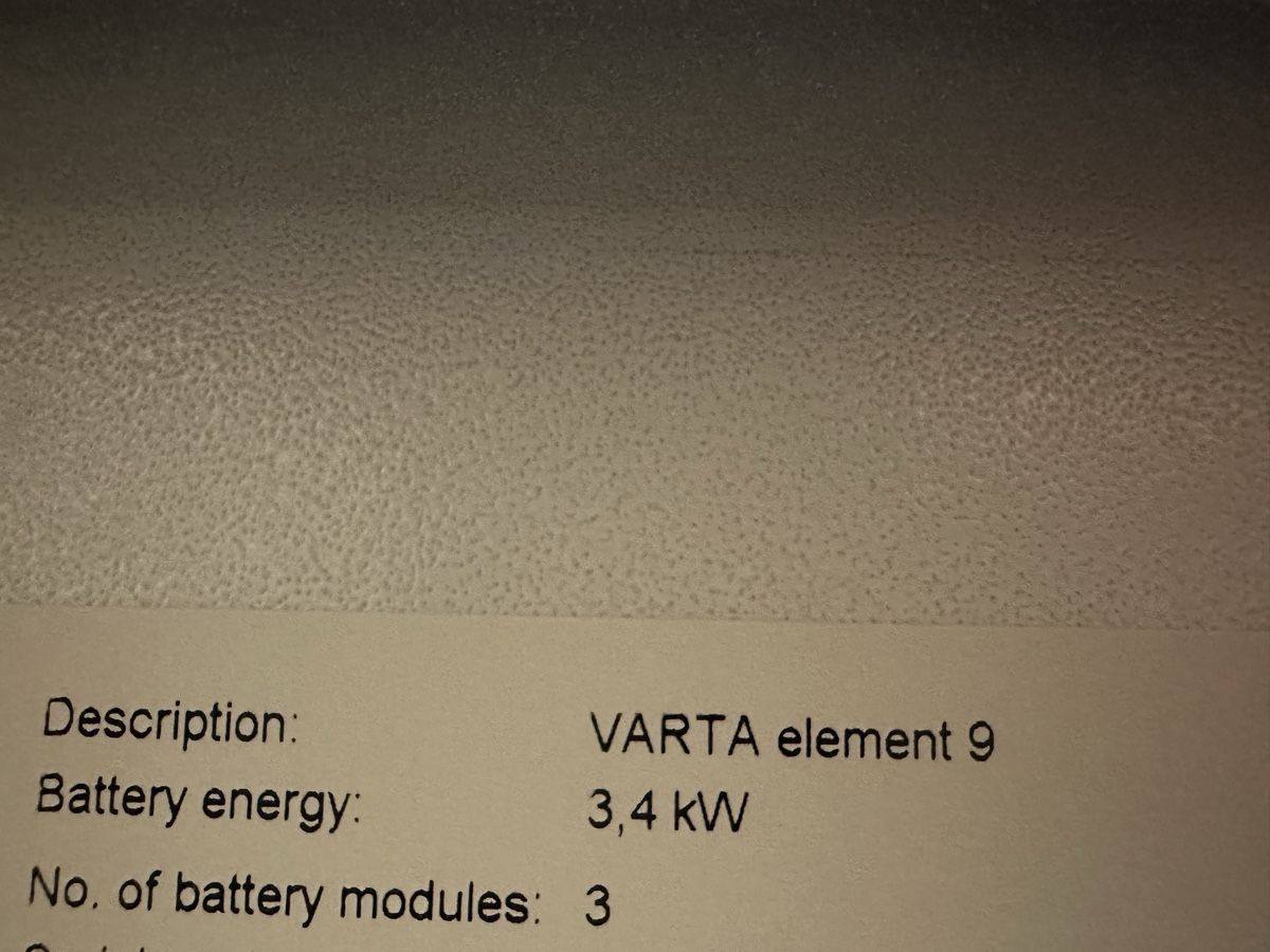 Varta Dispositivi a energia solare: Varta Element 9 Batteriespeicher Solar DEFEKT! – Difettoso da Dottikon venduto da chline.rote.traktor 2
