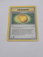 Gold Berry 1st Edition - EN Neo Genesis Pokemon Karte