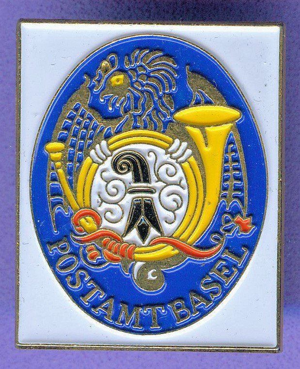 Plaquettes & Badges: PTT   POSTAMT BASEL – D'occasion à Winterthur par Sammleroase