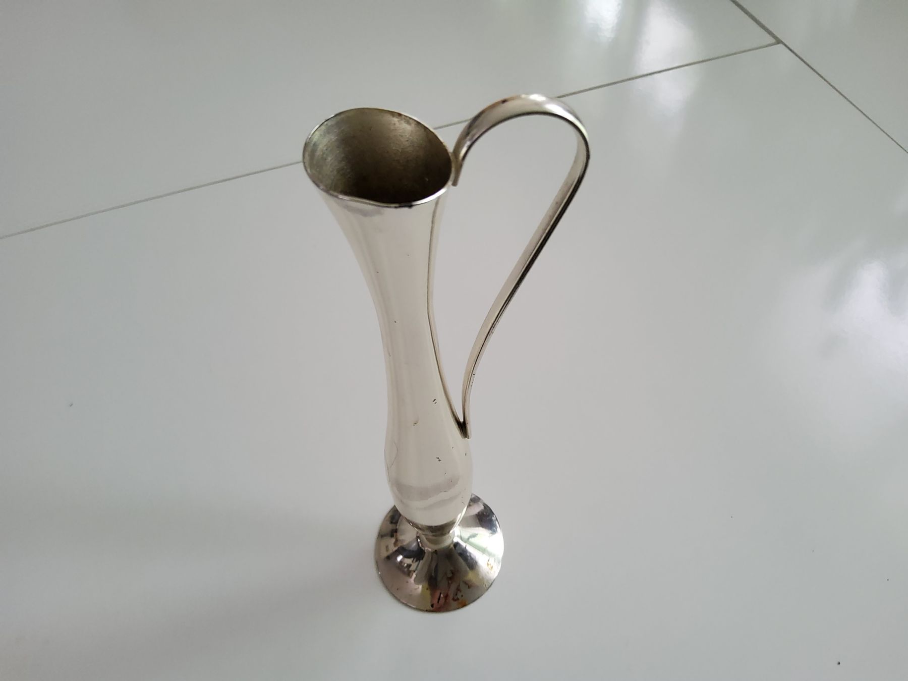 Vasi & Recipienti: Blumenvase,  versilbert – Usato da Oberwangen b. Bern venduto da rol_p5g6 1