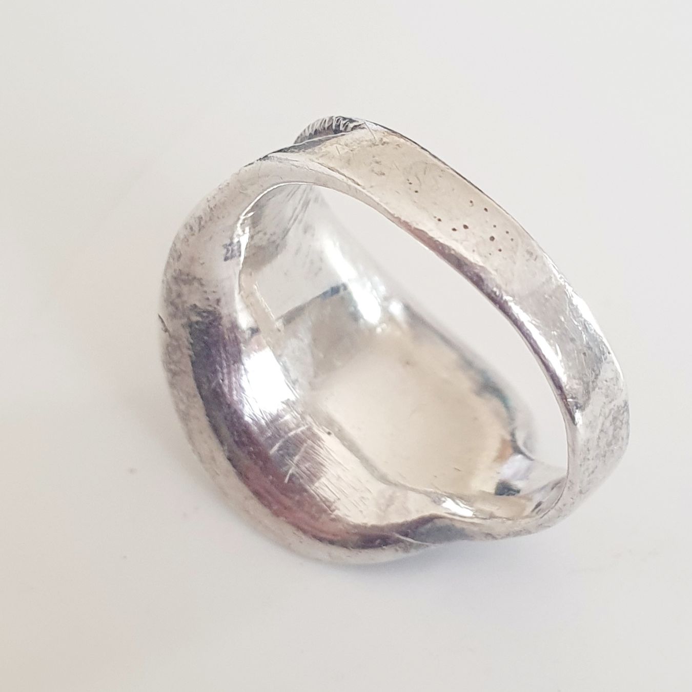 Anelli: Vintage Silber Ring mit Markasiten, Grösse 18.3 mm – Usato da Kreuzlingen venduto da Wunderkiste123 4