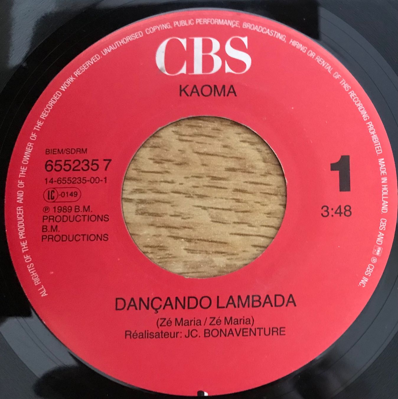 Dischi in vinile: KOAMA - DANÇANDO LAMBADA – Usato da Bussigny venduto da vinyl-pas-cher 2