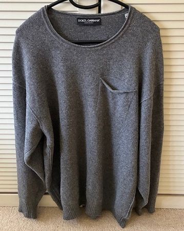 Cashmere Pullover von D&G Gr 40