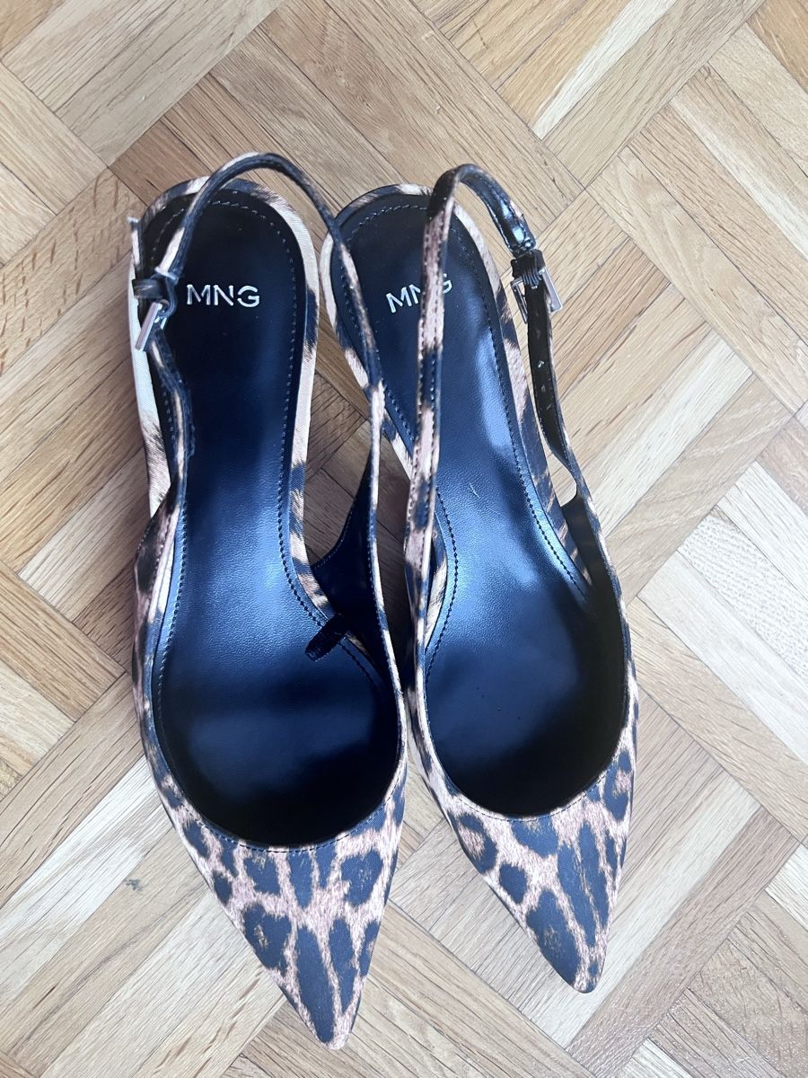 Mango Scarpe da donna: MNG Mango Slingpumps, Gr. 39, Leoprint – Usato da Wallisellen venduto da Mimimi93 2