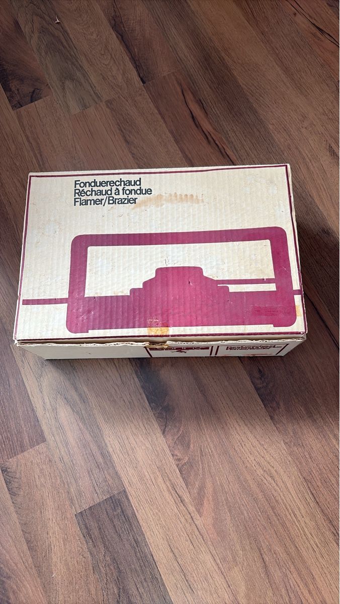 Elettrodomestici da cucina: Vintage Fondue Rechaud – Usato da Holderbank AG venduto da cargobulle