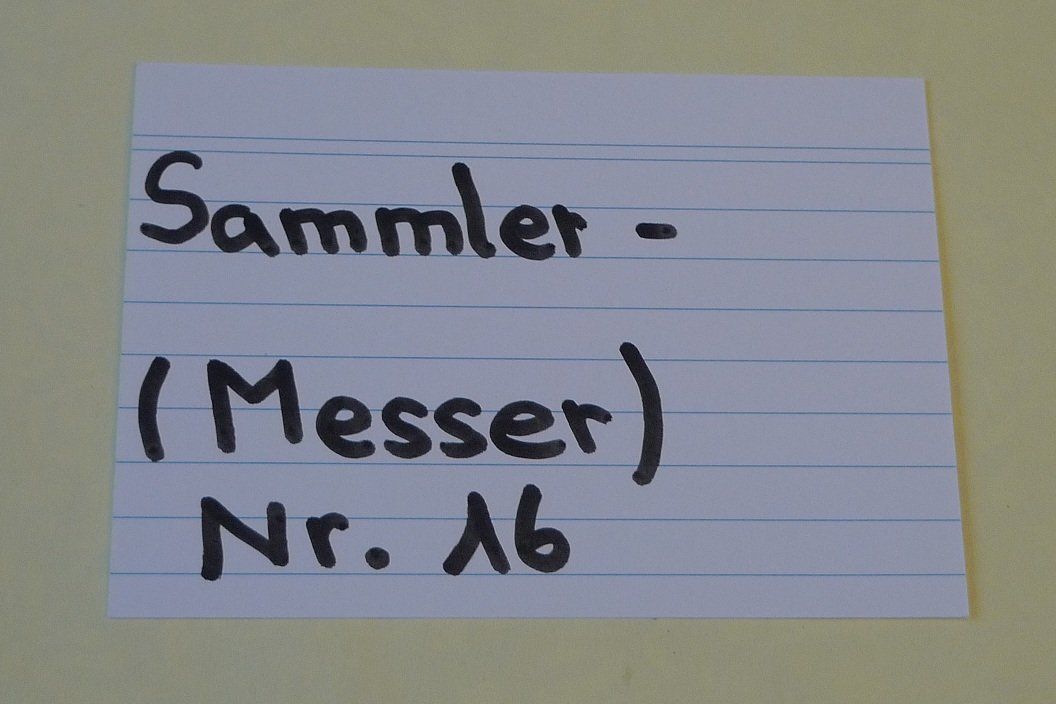 Accessori: Sammler-(Messer) Nr.16 – Usato da Bern venduto da bn1640 4
