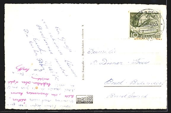 Cartoline postali: Münsterlingen, Gartenhaus am Kantonspit – Usato da Berlin venduto da bartko-reher 1