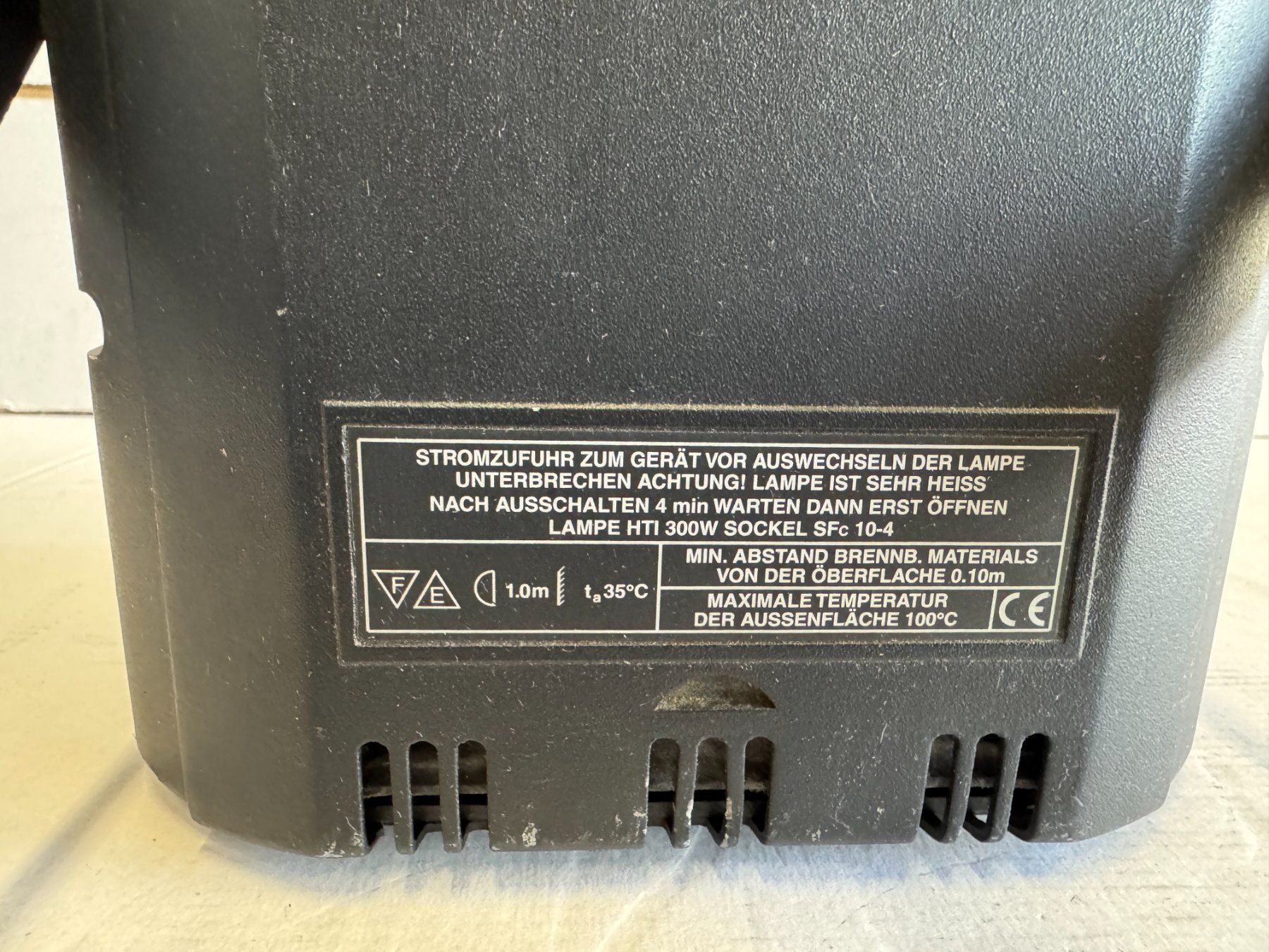 Lampade: Set aus 4x Mini Scan Hpe (M31) – Usato da Däniken SO venduto da Profog1 7