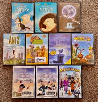 10 DVD Kinderfilme, Familienfilme, Cartoons, Trickfilme