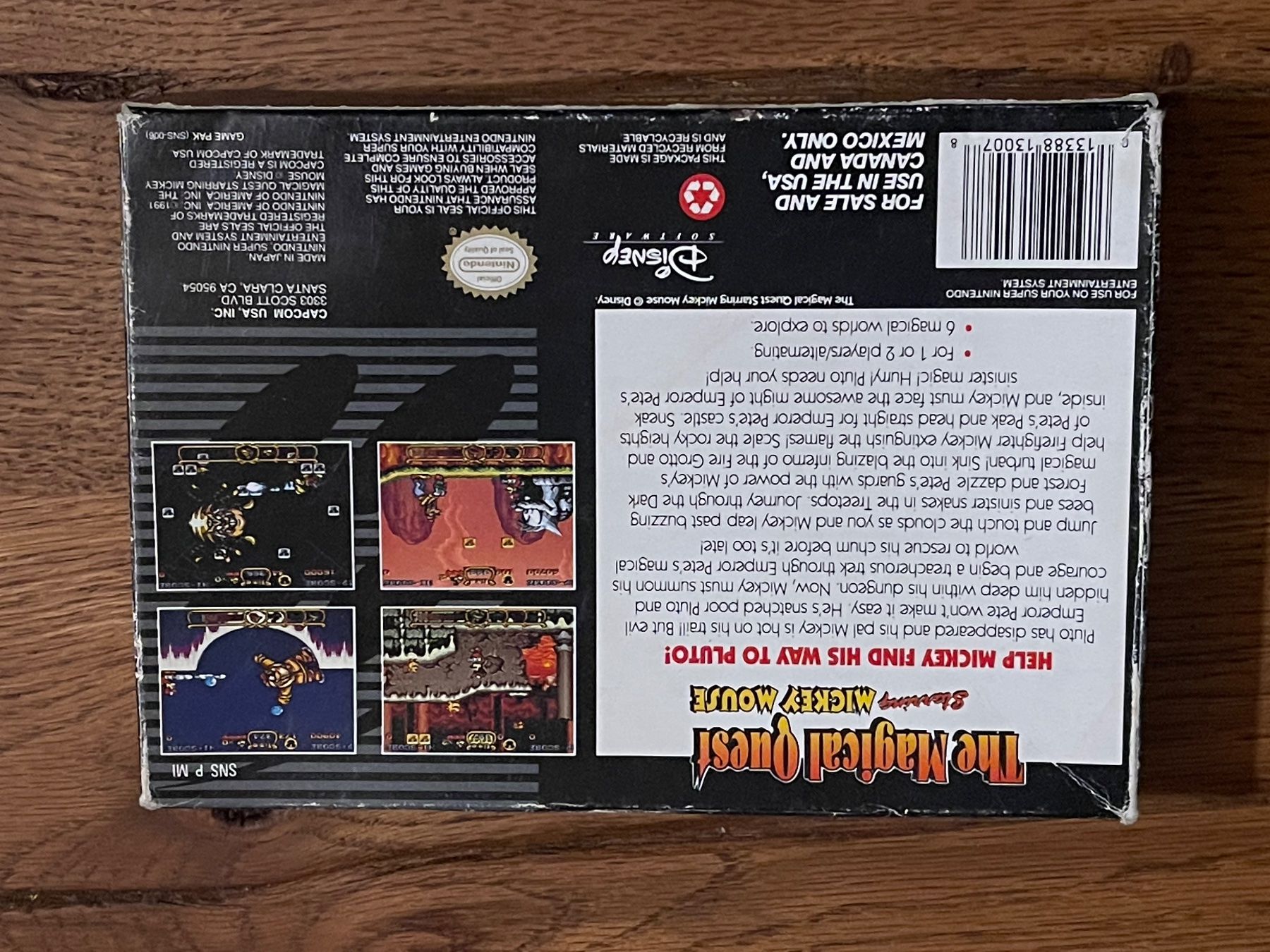 Nintendo Giochi: Super Nintendo The Magical Quest Starring Mickey Mouse US – Usato da Zuerich venduto da Dorsi 5