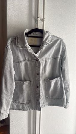 Jeansjacke Stradivarius hellblau Grösse M gebraucht