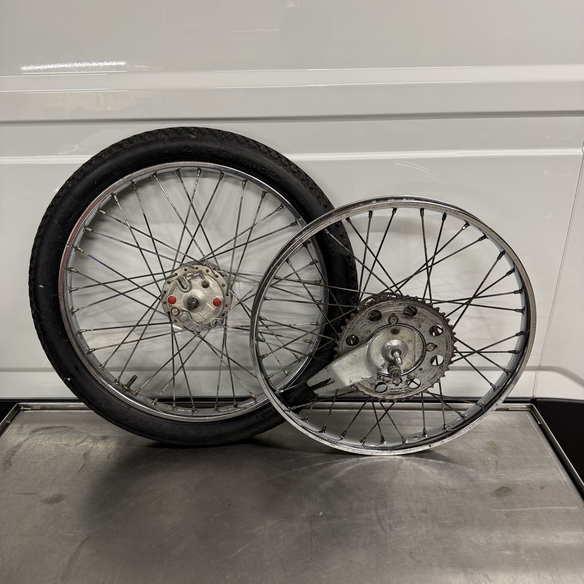 Puch Cerchioni: Puch X30 Speichenräder – Usato da Appenzell Steinegg venduto da abcdefg070