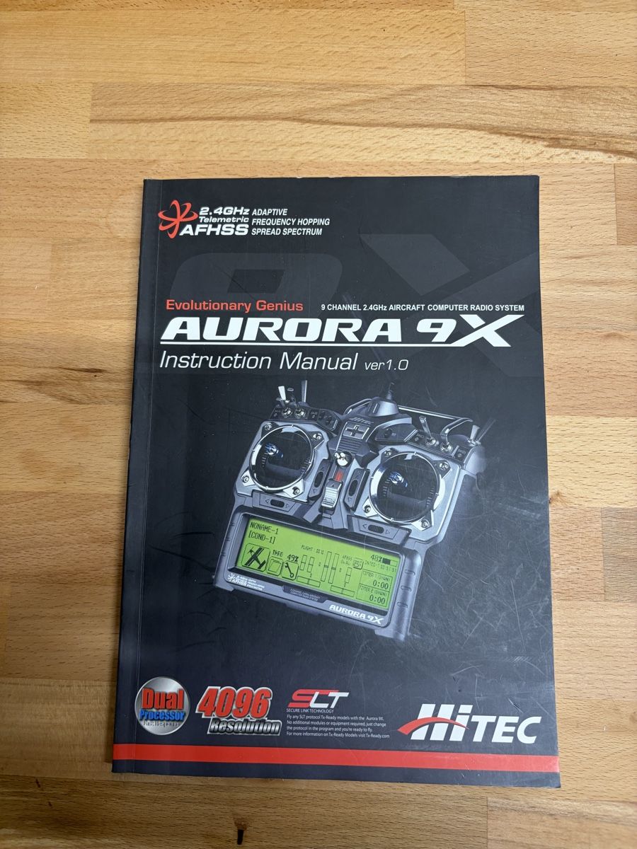 Commande à distance: Fernsteuerung Hitec Aurora 9X mit 4 Empfängern – D'occasion à Rheinfelden par rc_stephan 4
