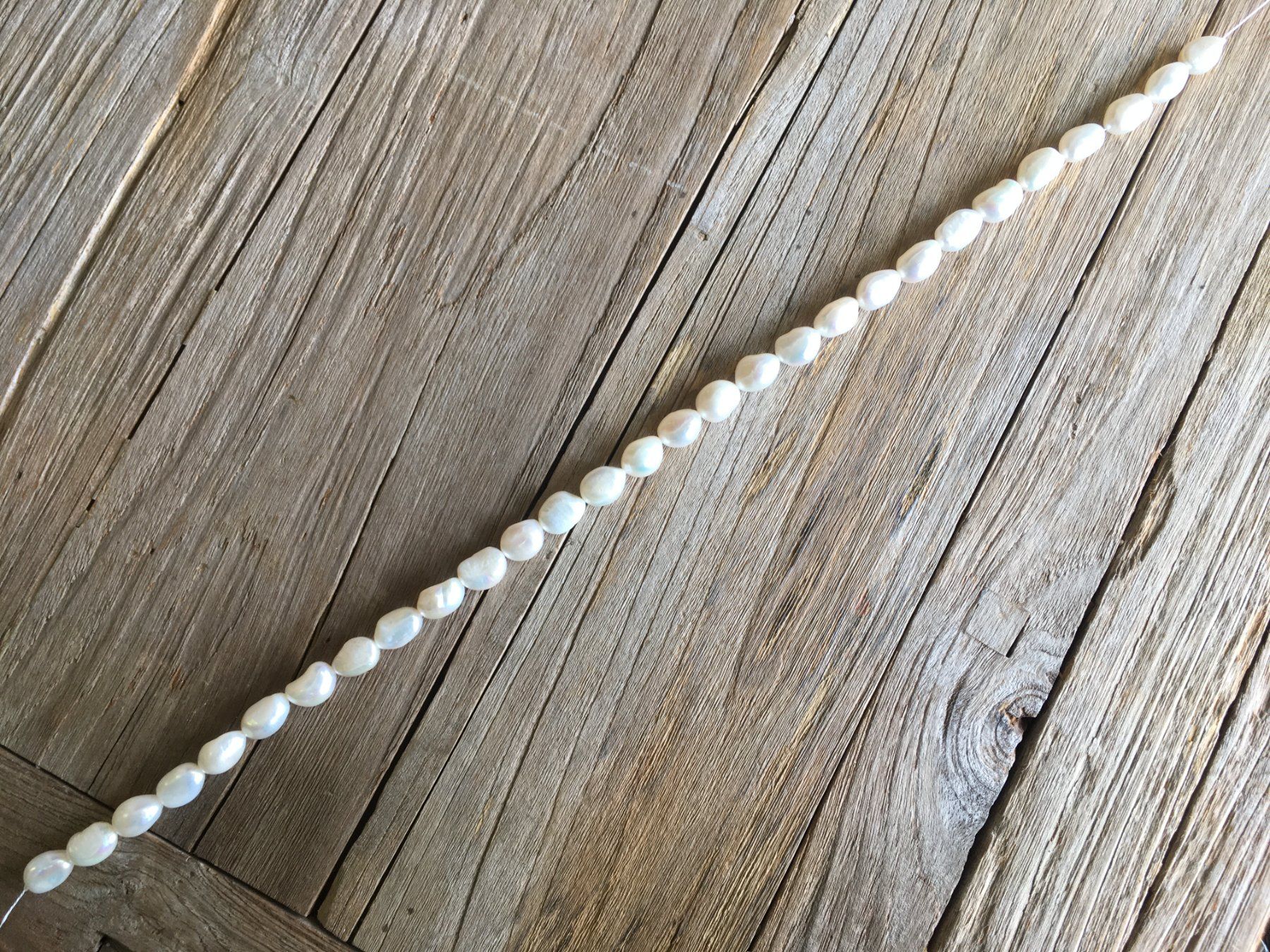 Catenine: PERLEN  KETTENSTRANG  GROSSE PERLEN  LÄNGE 40cm – Nuovo e nell'imballaggio originale da Aesch ZH venduto da LiquidAktion 8