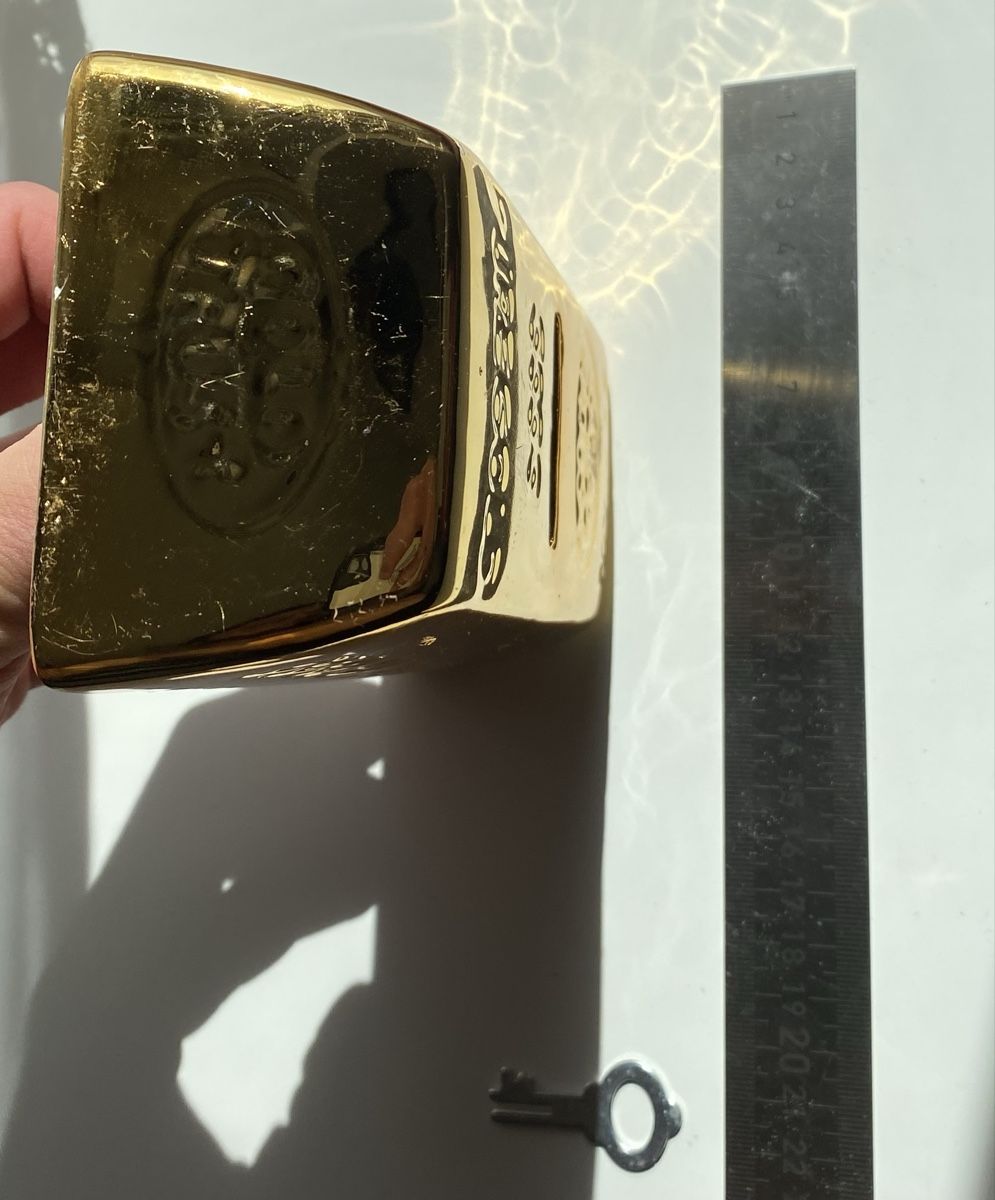 Salvadanai: Spardose Goldbarren Design – Usato da Allschwil venduto da Deal_Tiger99 3