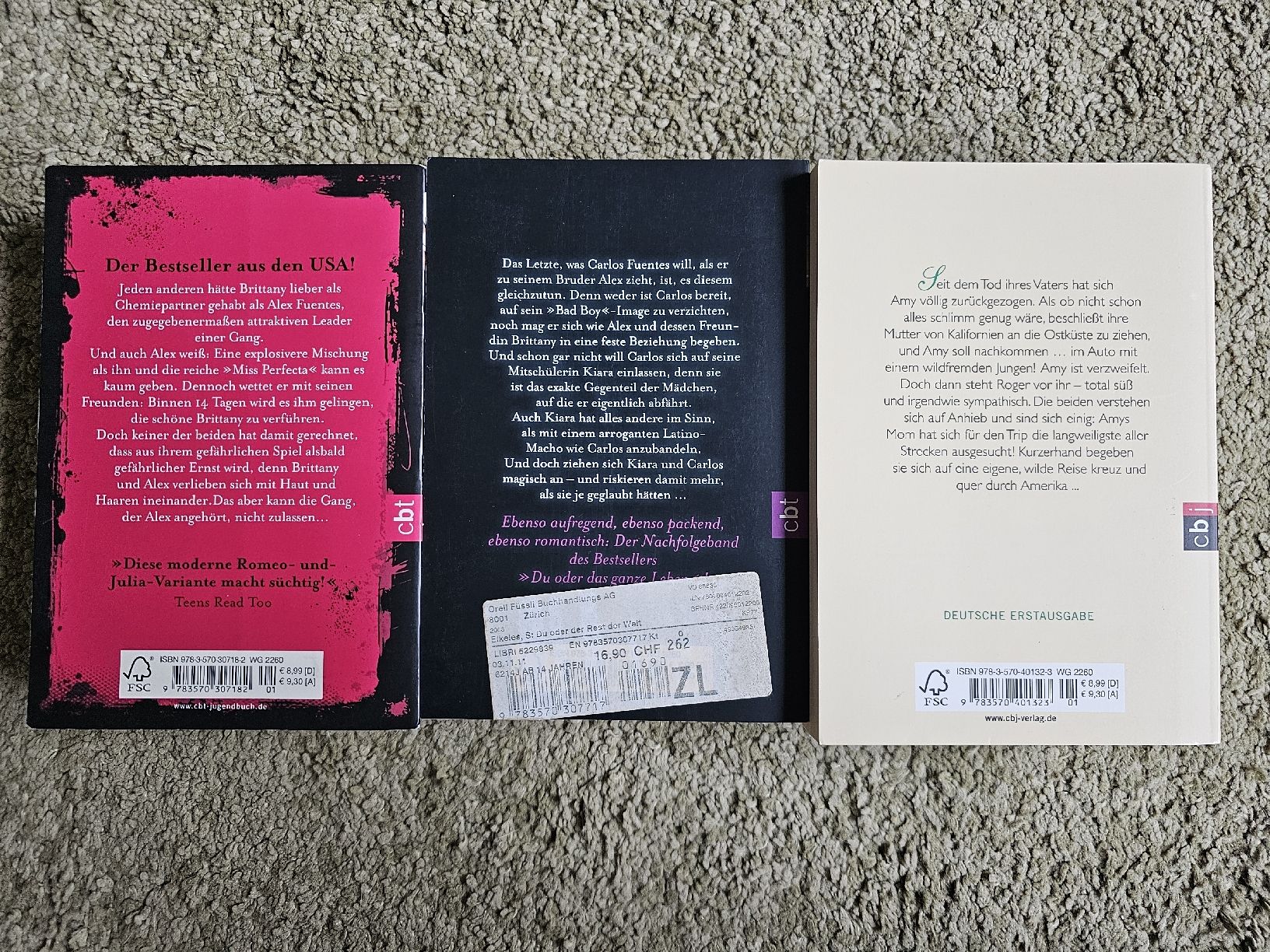 Libri: Bücherpaket - 3 Jugendbücher – Usato da Zürich venduto da Mioriza 1