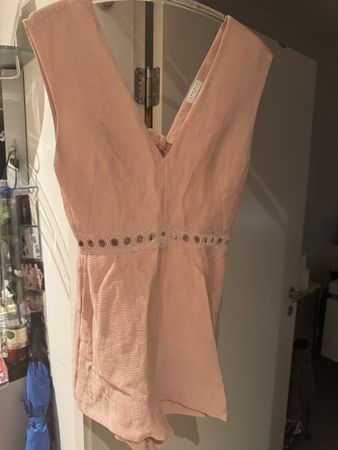 Sandro Paris Jumpsuit Rosa Grösse 40 guter Zustand