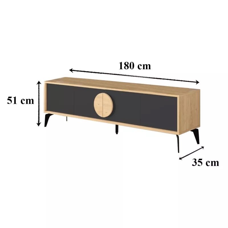Mobili TV: TV Möbel Vae  Lowboard 180cm – Usato da Dittingen venduto da AS_25 1