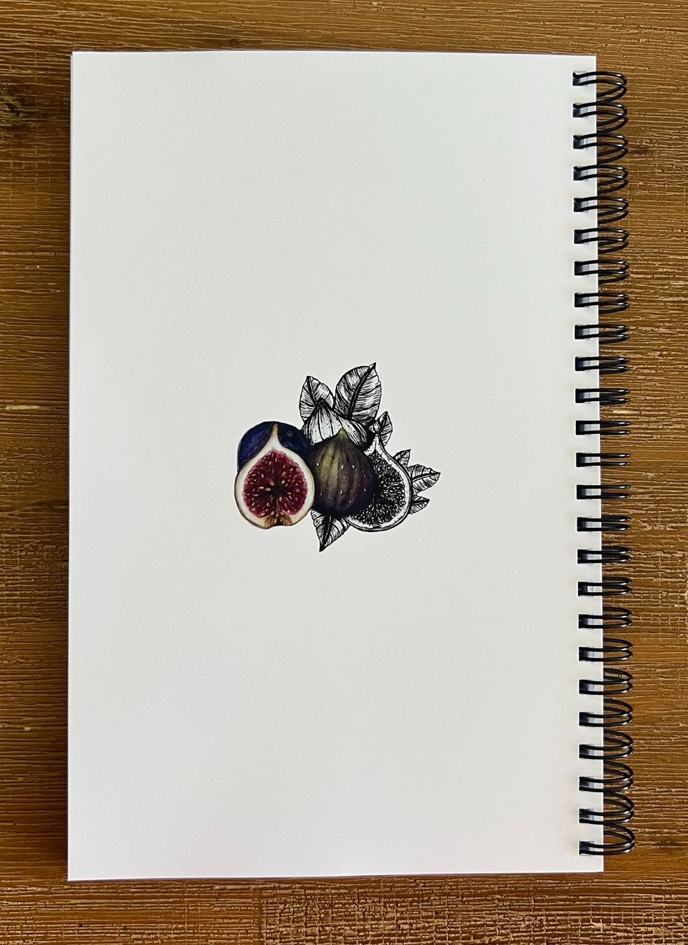 Schreibblöcke: Spiral Notizbuch Notebook von Handgemalte Botanisch Feige – Neu und originalverpackt aus Schliern b. Köniz von equilibrium1123 2