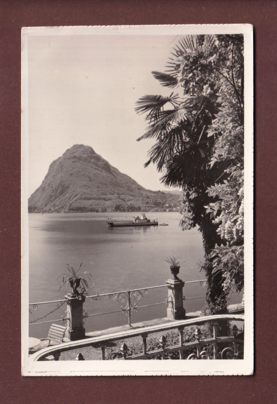 Ansichtskarten: MONTE SAN SALVATORE – Gebraucht aus Pully von nicecards
