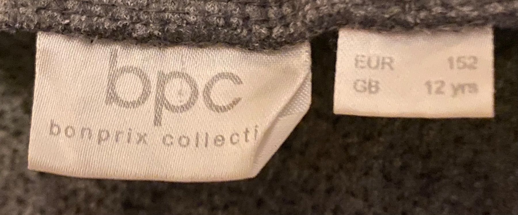 Pantaloni: Trainerhose / Jogginghose grau von bpc, Grösse 152 – Usato da Schnottwil venduto da Chasarmar 3